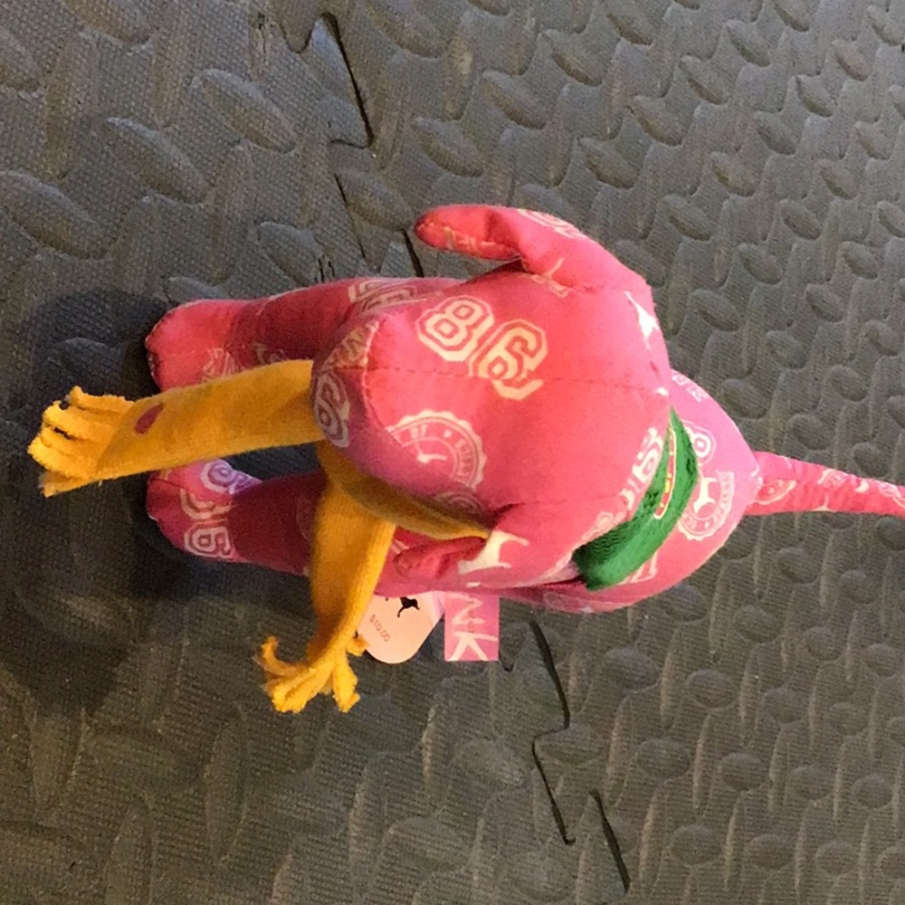 Victoria’s Secret PINK Pop Dog With Scarf & Backpack Plush Stuffed